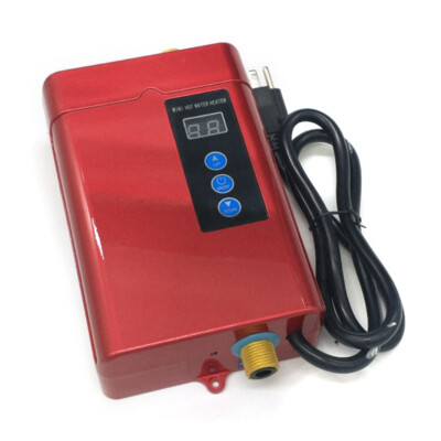 Electric Tankless Instant Hot Water Heater Under Sink Tap Bathroom Kitchen 3KW