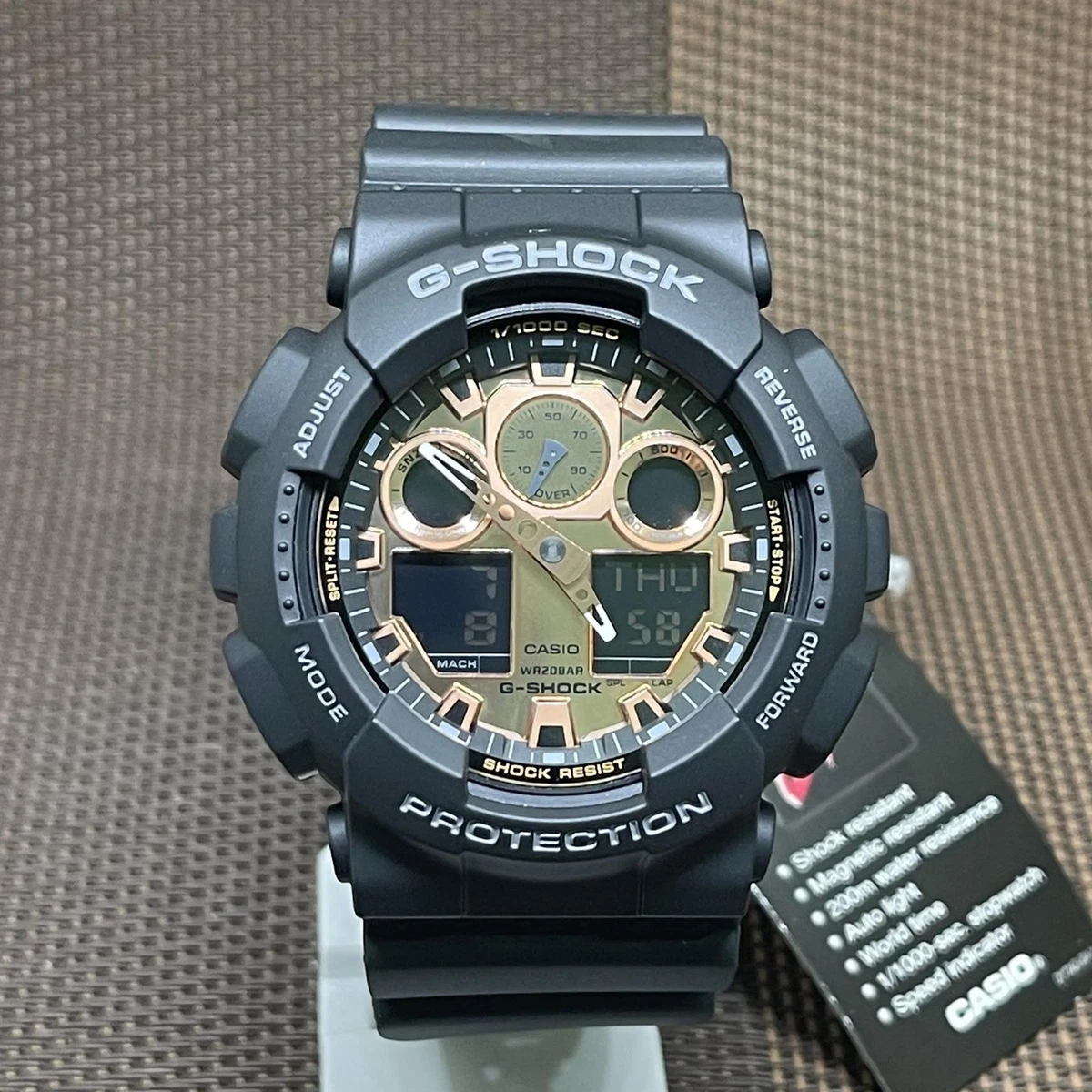 G shock shop ga 100 gold
