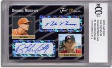 Brandon McCarthy * Matt Moses * Autograph Rookie Auto RC BGS 1/2