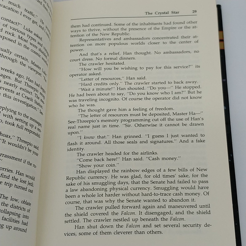 Star Wars The Crystal Star by Vonda N. McIntyre Hardcover 1994 1st Edition - Picture 11 of 15