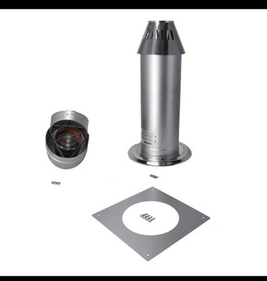 ProTech RTG20291-1 (3 /5 ) Concentric Direct Vent Horizontal Termination Kit New