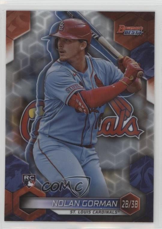 2023 Bowman's Best Refractor Nolan Gorman #29 Rookie RC 1i3m