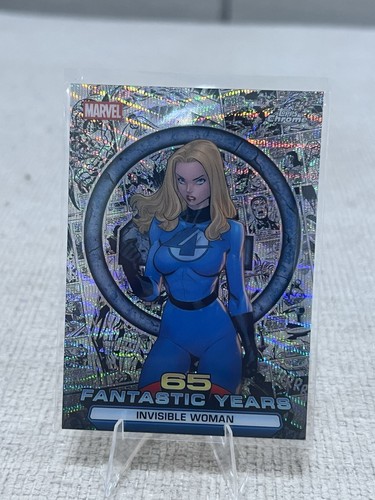 Invisible Woman [Black Wave] #FY-02 Marvel 2026 Topps Chrome 65 Fantastic Years card