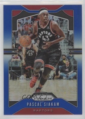 2019-20 Panini Prizm Blue Prizm 176/199 Pascal Siakam #156 d4v