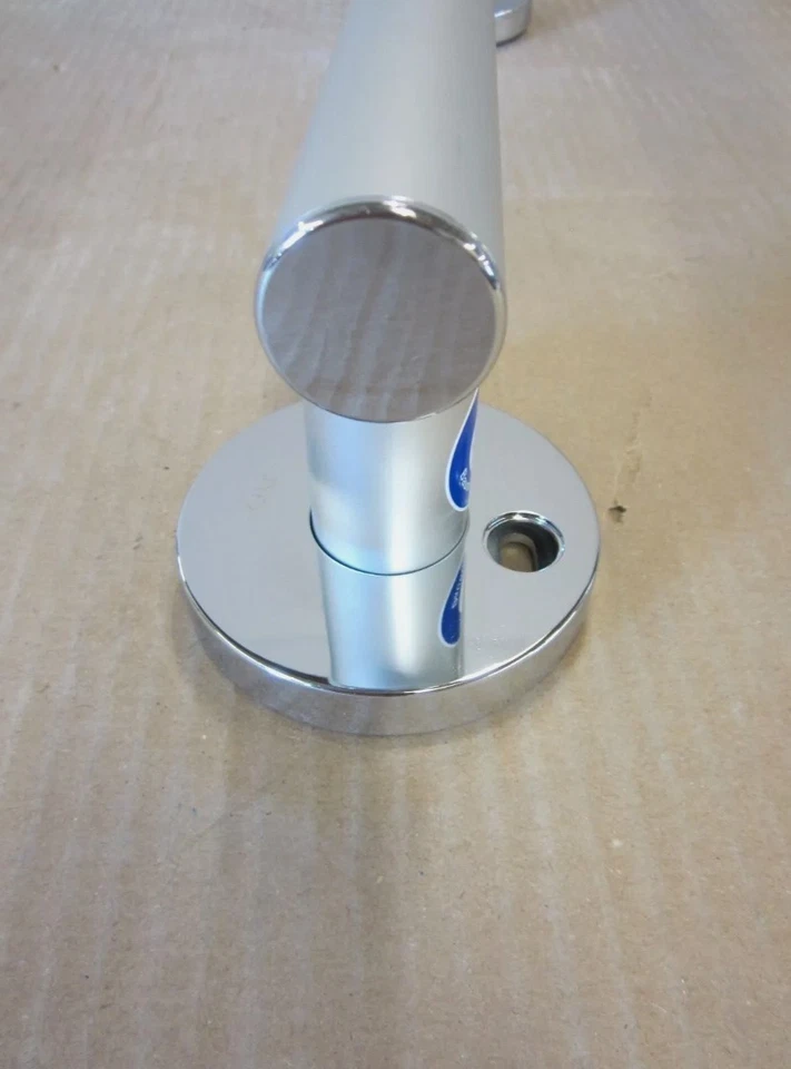 Keuco Winkelgriff  links 34907 170402     135° Silber-Eloxiert 280x420mm - Bild 2 von 4