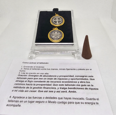 #ad MEDALLA DE SAN BENITO Saint Benedict Medal PROTECCION CONTRA ENEMIGO 1PC $13.99