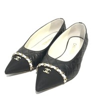 CHANEL Quilted Pumps G39641 EU35 US6 Black