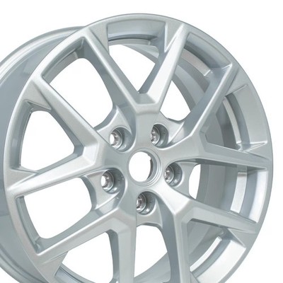 17x7 Silver 14061 Wheel Chevy Equinox Trax Malibu 5X115 +41ET 84348836