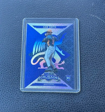 2025 Panini Crusade Cam Smith Rookie Blue Prizm
