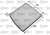 698771 Valeo Filter, Innenraumluft FüR Volvo