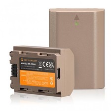 K F CONCEPT 2x NP-FZ100 Battery w/ USB-C Fast Charger for Sony A7iii A6700 A7iv