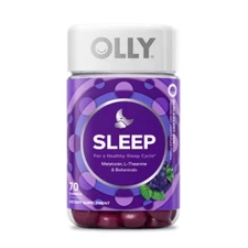 OLLY 3mg Melatonin Sleep Gummies - Blackberry Zen