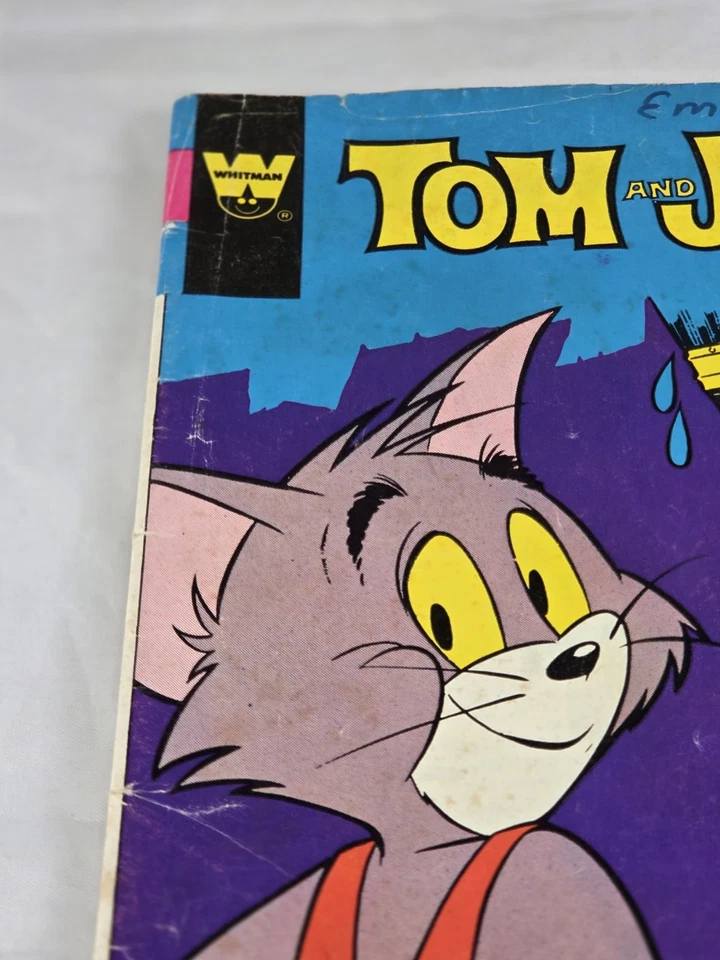 Clásico vintage, Whitman Metro Golden Mayer, TOM y JERRY Nº321 agosto 1979  Foto 2 de 4