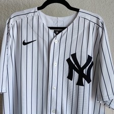 Nike Authentic New York Yankees #24 Dominguez On-Field Pinstripe Jersey Size-48