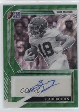 2022 Leaf Pro Set Metal Black & White Green Wave /10 Slade Bolden Auto v7j