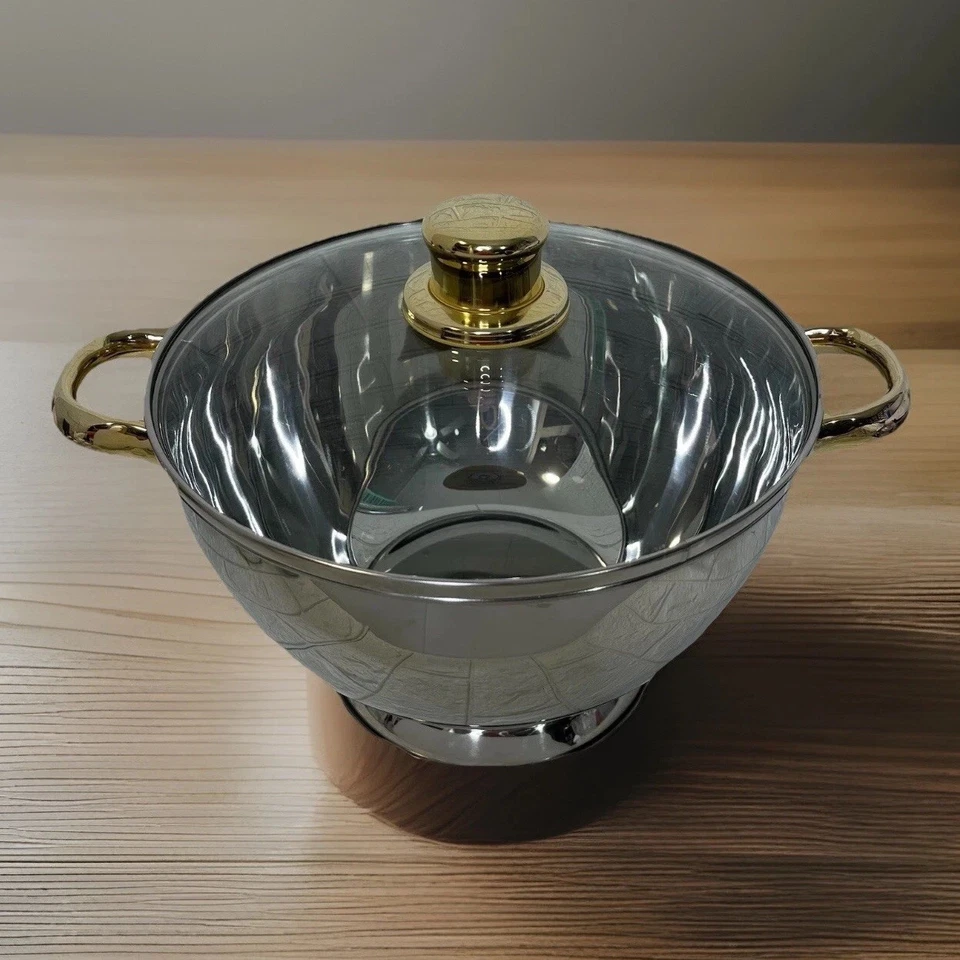 Cuisine-Cookware Command Performance Gold 5 Qt Serving Pot & Lid Stainless - Image 3 of 4