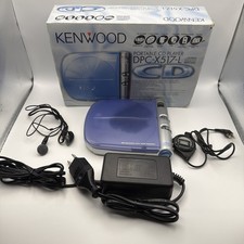 Vintage Kenwood DPC-X517-L Portable CD Player with Original Box BAD LASER/READER