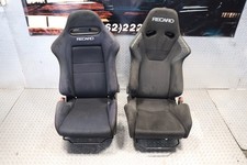 Jdm Acura Rsx Dc5 Type R Oem Black Recaro Sr4 Front Seats W Rails Pair