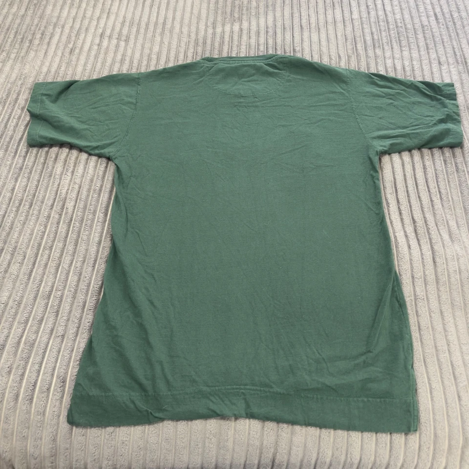 Camiseta Hawaii Rainbows Warriors Para Hombre M Verde UH Manga Corta Algodón Activo Foto 3 de 4