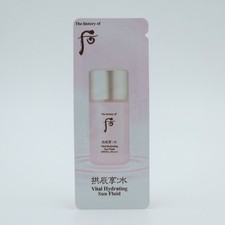 The history of Whoo Gongjinhyang Soo Vital Hydrating Sun Fluid 1ml x 100 Pcs