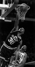 Blue Edwards of the Utah Jazz circa 1991 Old Sports Photo 1