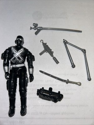 1989 SNAKE EYES V3 Commando Complete G.I. Joe 3.75'' Figure ARAH MI