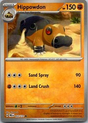 Hippowdon 053/131 Prismatic Evolutions Master Ball Holo