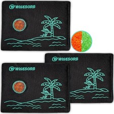 200g x 3pcs Rechargeable Desiccant Packs, Moisture Absorbers Color Indicating...