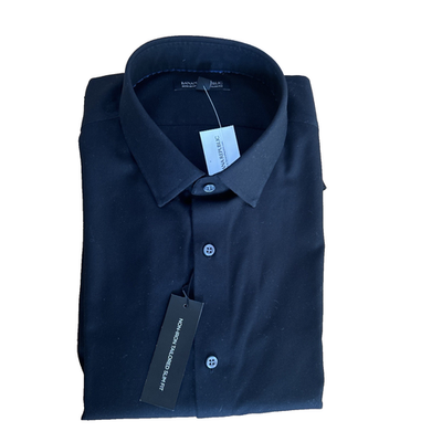 Banana Republic Men's Non-Iron Tailored Slim Fit Shirt Size XL Black NEW |  eBay