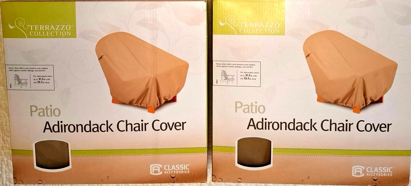 Classic Accessories Terrazzo Collection Adirondack Chair Cover