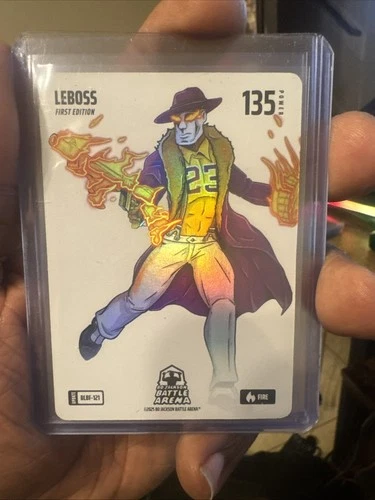 Bo Jackson Battle Arena Update #1 LeBoss Lebron James Blizzard Fire Foil #135