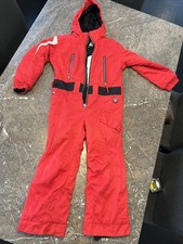 Obermeyer Red Snowsuit Kids Size 7