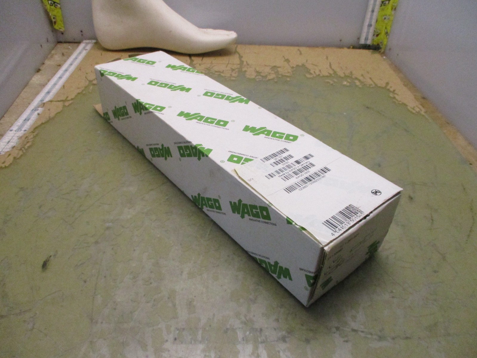 BOX OF 50 WAGO Quadruple-Deck Terminal Block 281-531 400V {L_5-E}