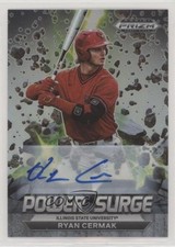 2022 Panini Prizm Draft Picks Power Surge Silver Ryan Cermak #PS-RY Auto 4z8