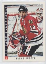 1993-94 Score Canadian Brent Sutter #44 0h81