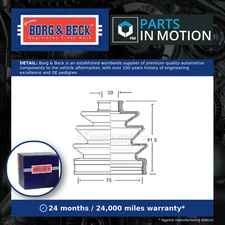 CV Joint Boot fits NISSAN SUNNY B12 1.6 Front Outer 89 to 90 GA16S C.V. B&B New