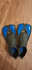 Deep Blue Gear Black/Blue Swim Fins, XXL , 46-47