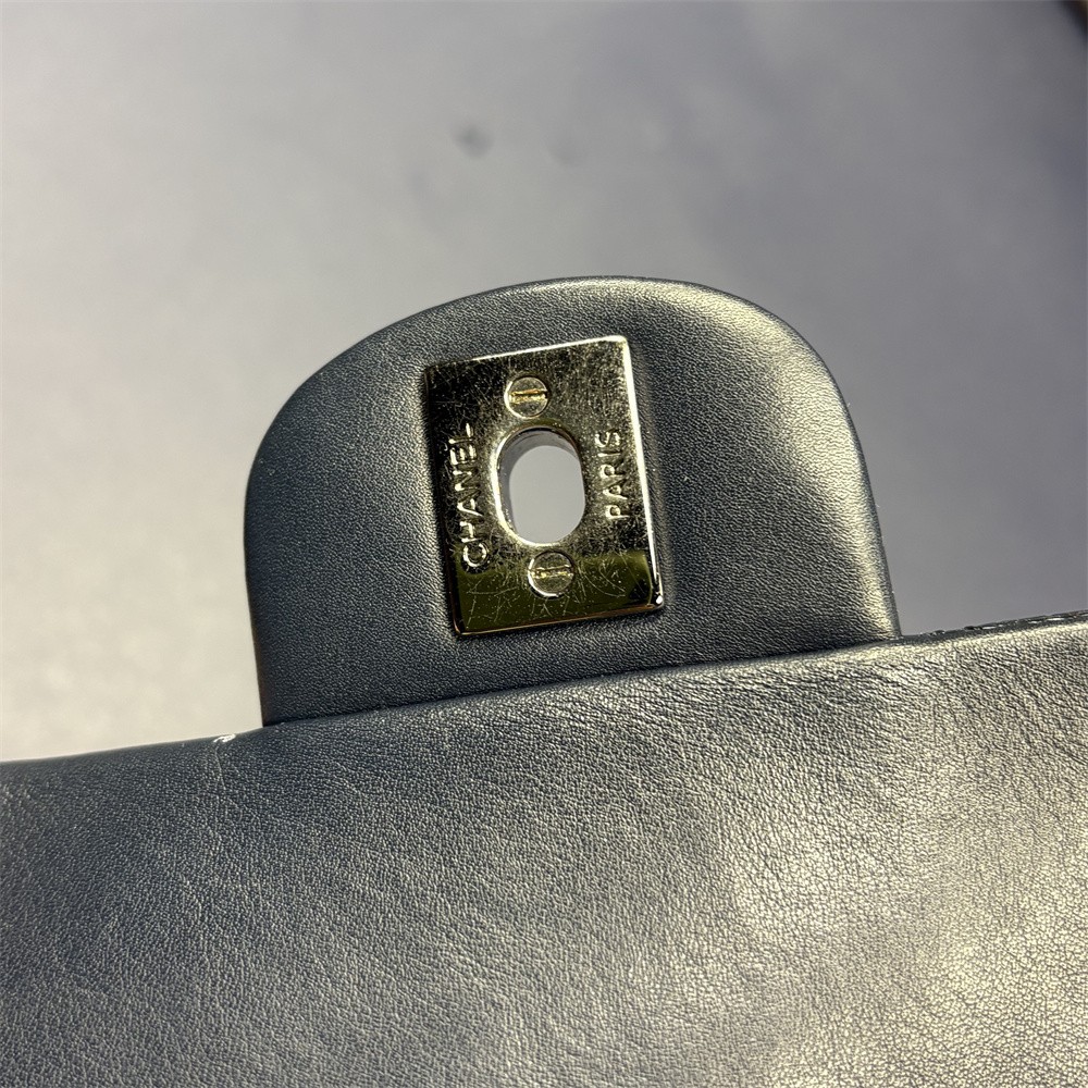 Chanel Classic Flap Bag Mini Rectangular Patent L… - image 13