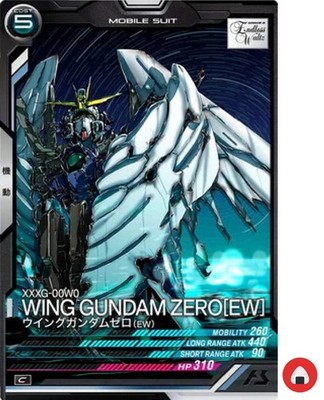 Gundam Arsenal Base card FQ06-013 C Wing Gundam Zero (EW)