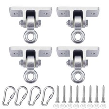 Swing Hangers Wooden Sets Heavy Duty Playground Porch Hardware Set Of 4