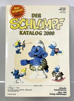 Vintage 2000 German Der Schlumpf Katalog Oswald Verlag Smurf 