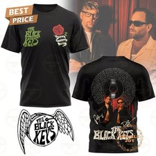 The Black Keys 3D T-Shirt   No Rain No Flowers 2025 Tour