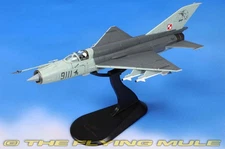 Hobby Master 1:72 MiG-21MF Fishbed-J Polish Air Force 3 ELT Black 9111