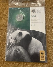 WWF 2011 Royal Mint Brilliant Uncirculated 50p Fifty Pence Pack SEALED New