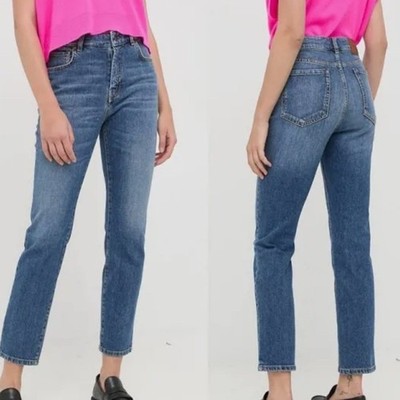 MaxMara Weekend W21 Cropped Cigarette Jeans Size 4US
