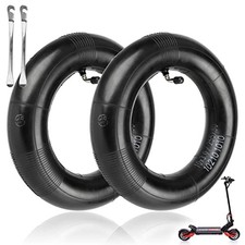  2-Pack 10x3 Replacement Inner Tubes with 90 Degree for 255x80 90/65-6.5