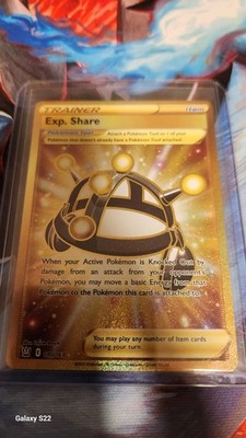 Pokémon TCG Sword & Shield Battle Styles Exp. Share Trainer Secret Rare 180/163