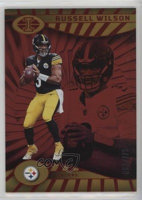 2024 Panini Illusions Trophy Collection Red /175 Russell Wilson #74 10k8