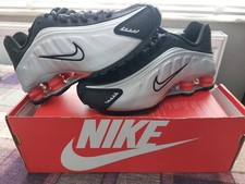 Nike Shox R4 - Metallic Silver - UK Size 3.5 - Brand New with Box
