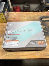 MSI B850 Gaming Plus Wi-Fi ATX Motherboard, AMD B850, DDR5, Socket AM5